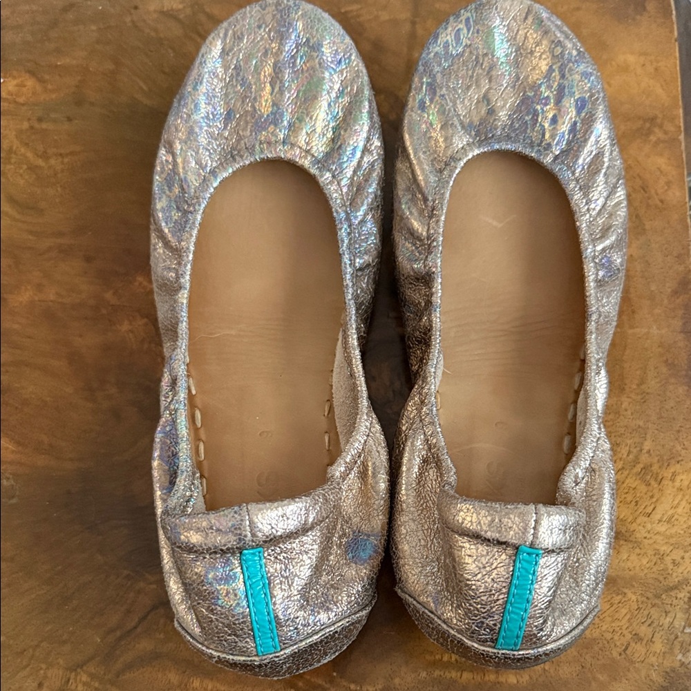 Love struck Ballet Flats with Blue Accent